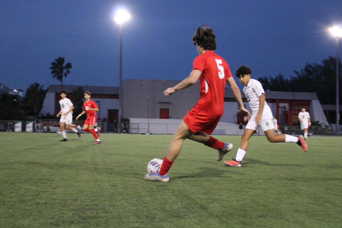 Boys soccer team dominates St. Brendan High School