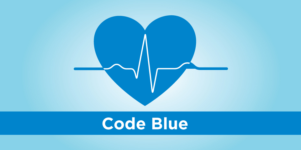What is a Code blue?