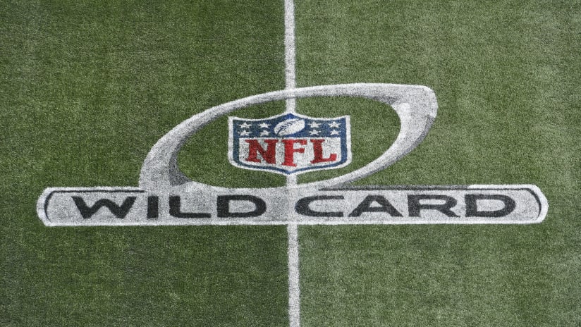 The NFL Wild Card Weekend logo. Via NFL.