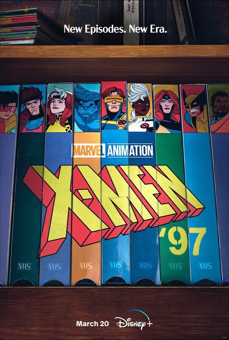 X-Men 97 airs on Disney+. Image via Disney.
